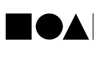 Schwarzes Hoai Logo als PNG