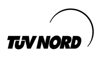 Schwarzes Tüv Nord Logo PNG